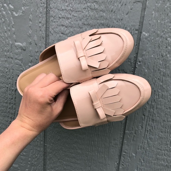 Madden Girl Shoes - {Madden Girl} Pale Pink Mules